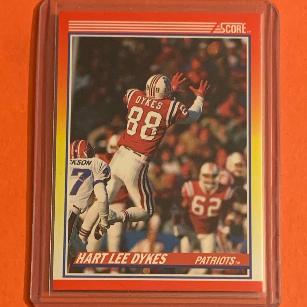 Hart Lee Dykes #277 1990 Score Football Trading Card